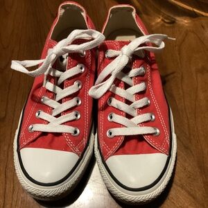 Red Converse All Stars